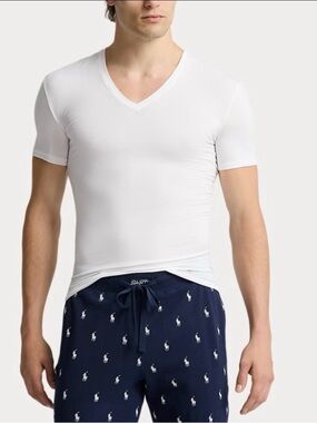 Polo Ralph Lauren Perfect Flex V-Neck Undershirt 2-Pack